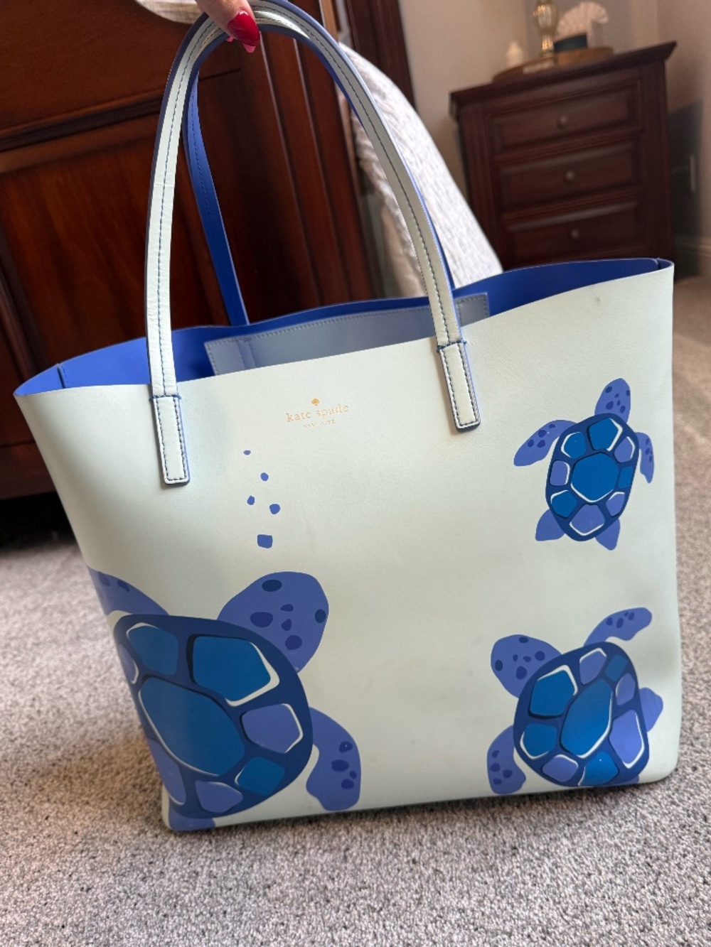 Kate Spade Turtle Beach Bag